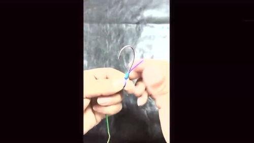 怎么绑串钩视频教程,跟随视频教程，掌握串钩绑法技巧